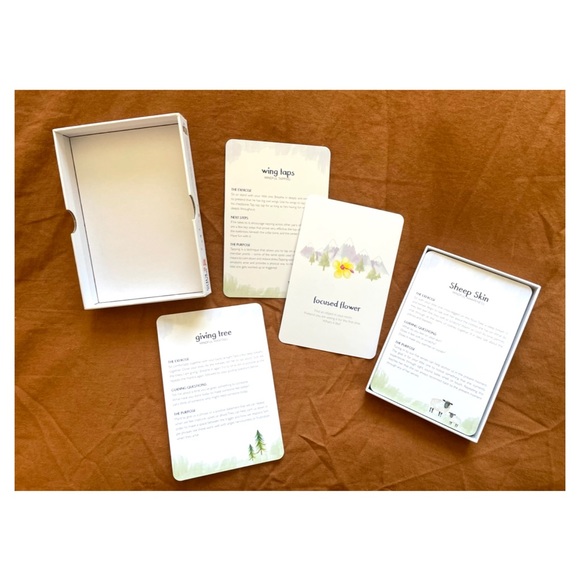 Mindful Kids Yoga/Mindfulness & Affirmations Card Set - Picture 3 of 3